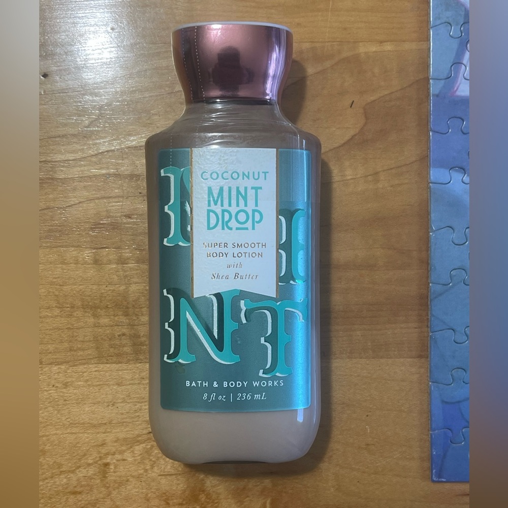 Sealed: Discontinued coconut mint drop lotion